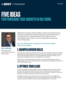 Five Ideas for Powering True Growth in RIA Firms